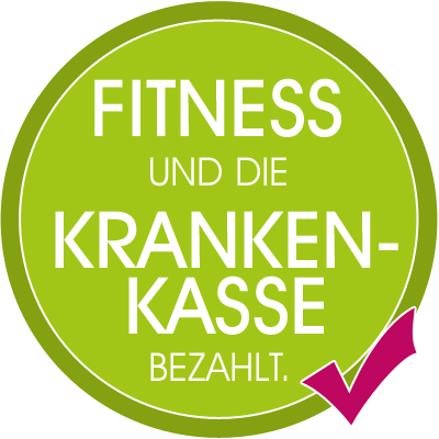 Fitness und die Krankenkasse bezahlt.
